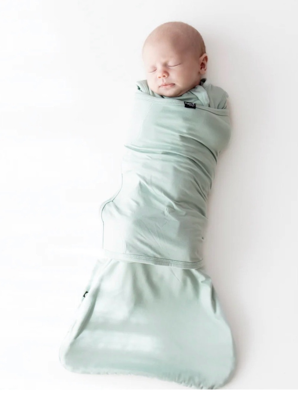 Sleep Bag Swaddler in Sage 0.5